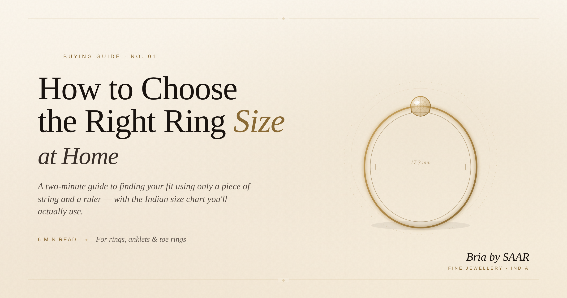 How to Choose the Right Ring Size in India: Complete 2026 Guide