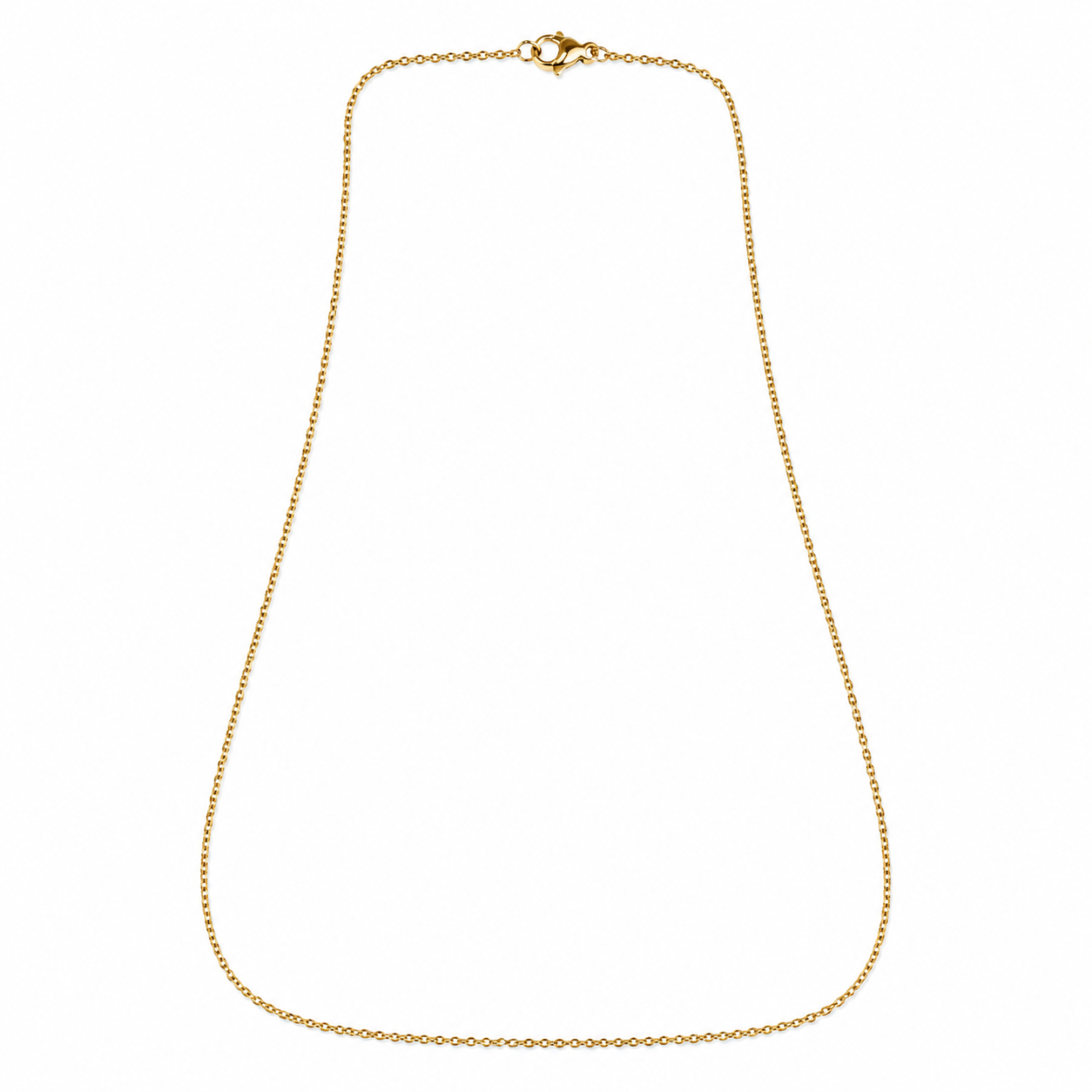 Bria By Saar Stainless Steel Golden Cuban Link Chain For Men & Women | Premium Glossy Finish Anti-Tarnish Necklace Chain | Stylish Hip Hop Fashion Jewellery