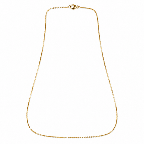 Bria By Saar Stainless Steel Golden Cuban Link Chain For Men & Women | Premium Glossy Finish Anti-Tarnish Necklace Chain | Stylish Hip Hop Fashion Jewellery