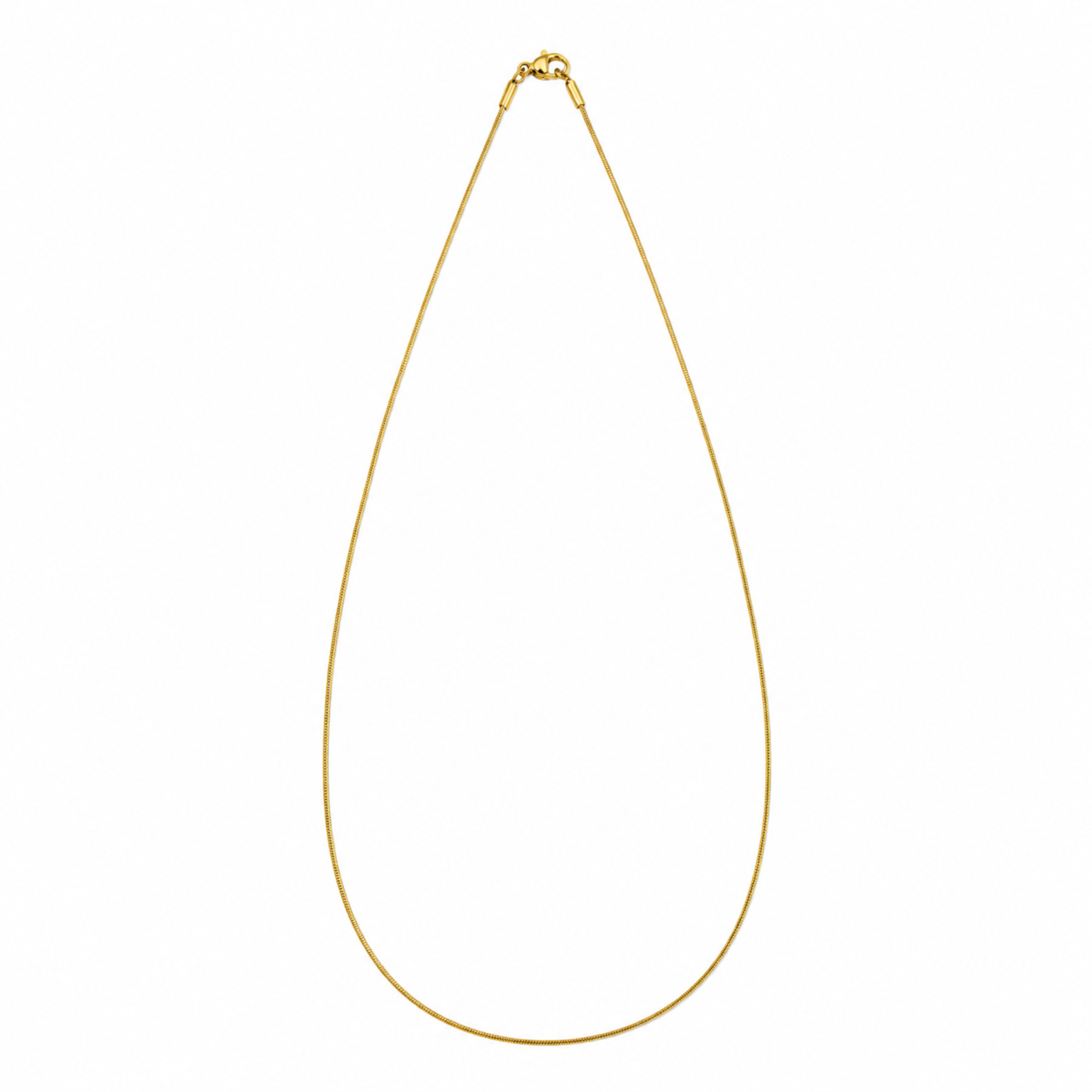Bria By Saar Stainless Steel Golden Cuban Link Chain For Men & Women | Premium Glossy Finish Anti-Tarnish Necklace Chain | Stylish Hip Hop Fashion Jewellery