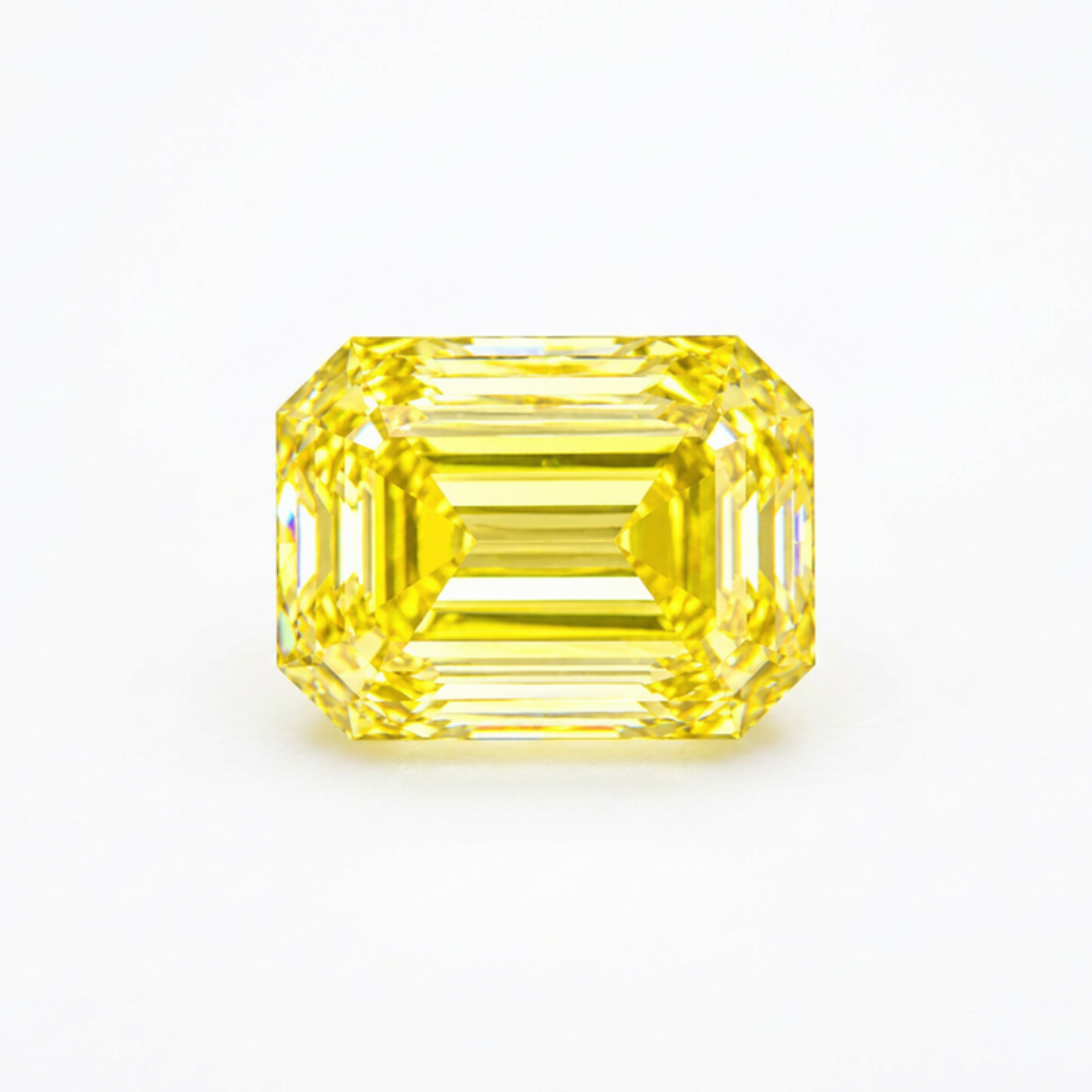 Luxury 2.2 Carat Oval Cut Moissanite Loose Stone 6.5x8.5mm – Yellow Color VVS1 Clarity with GRA Certificate | Brilliant Diamond-Like Certified Gemstone for Rings, Pendants, Earrings & Custom Jewelry Men &  Women | Stone Only