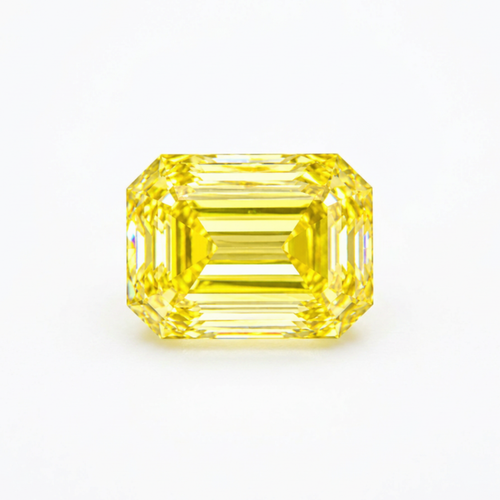 Luxury 2.2 Carat Oval Cut Moissanite Loose Stone 6.5x8.5mm – Yellow Color VVS1 Clarity with GRA Certificate | Brilliant Diamond-Like Certified Gemstone for Rings, Pendants, Earrings & Custom Jewelry Men &  Women | Stone Only