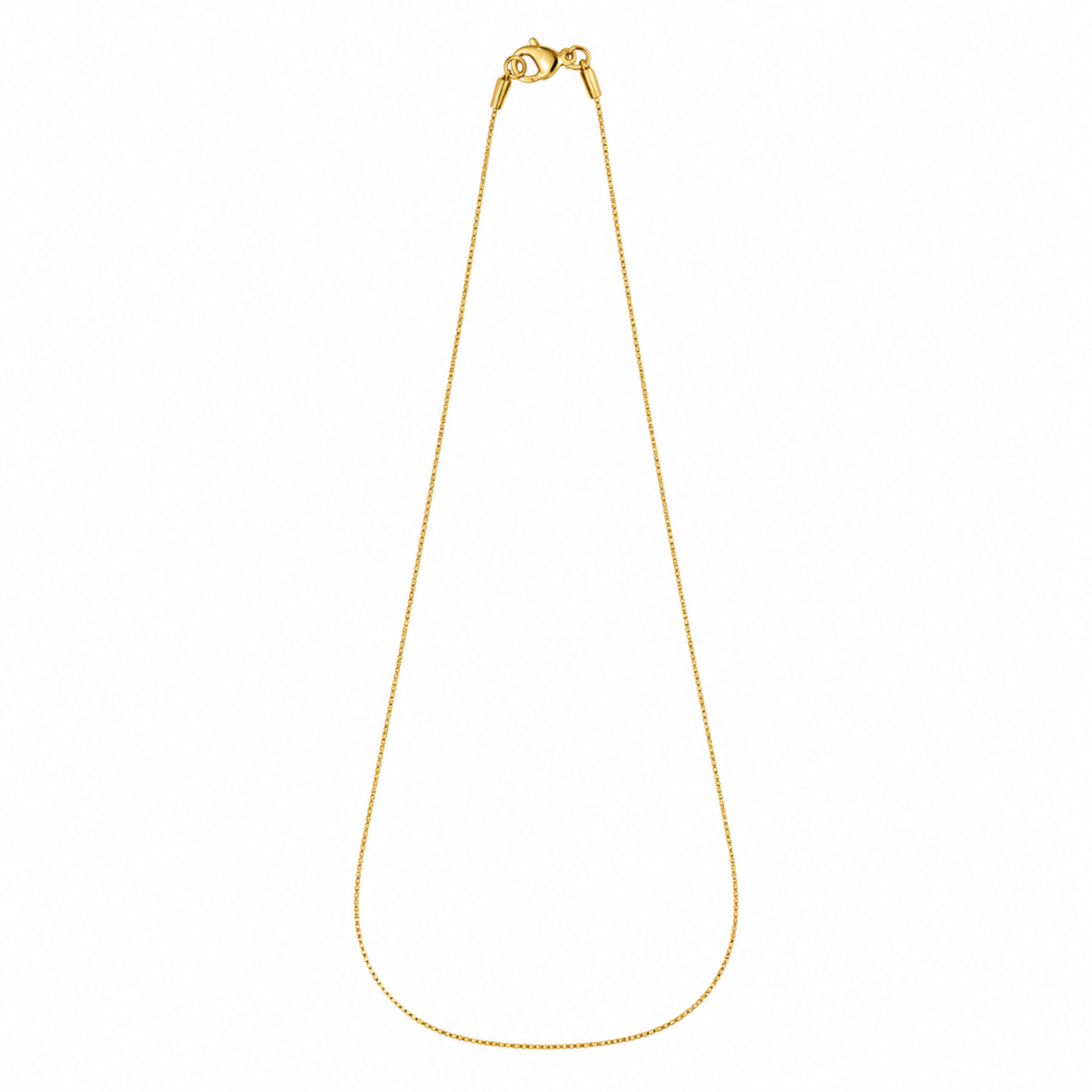 Bria By Saar Stainless Steel Franco Chain Necklace For Men & Women | Strong Square Link Unisex Chain | Durable Rust-Resistant Minimal Stylish Daily Wear