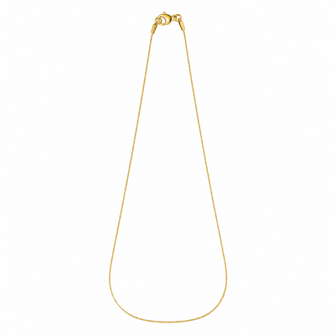 Bria By Saar Stainless Steel Franco Chain Necklace For Men & Women | Strong Square Link Unisex Chain | Durable Rust-Resistant Minimal Stylish Daily Wear