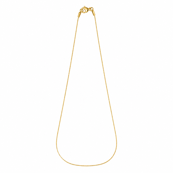 Stainless Steel Franco Chain Necklace For Men & Women | Strong Square Link Unisex Chain | Durable Rust-Resistant Minimal Stylish Daily Wear