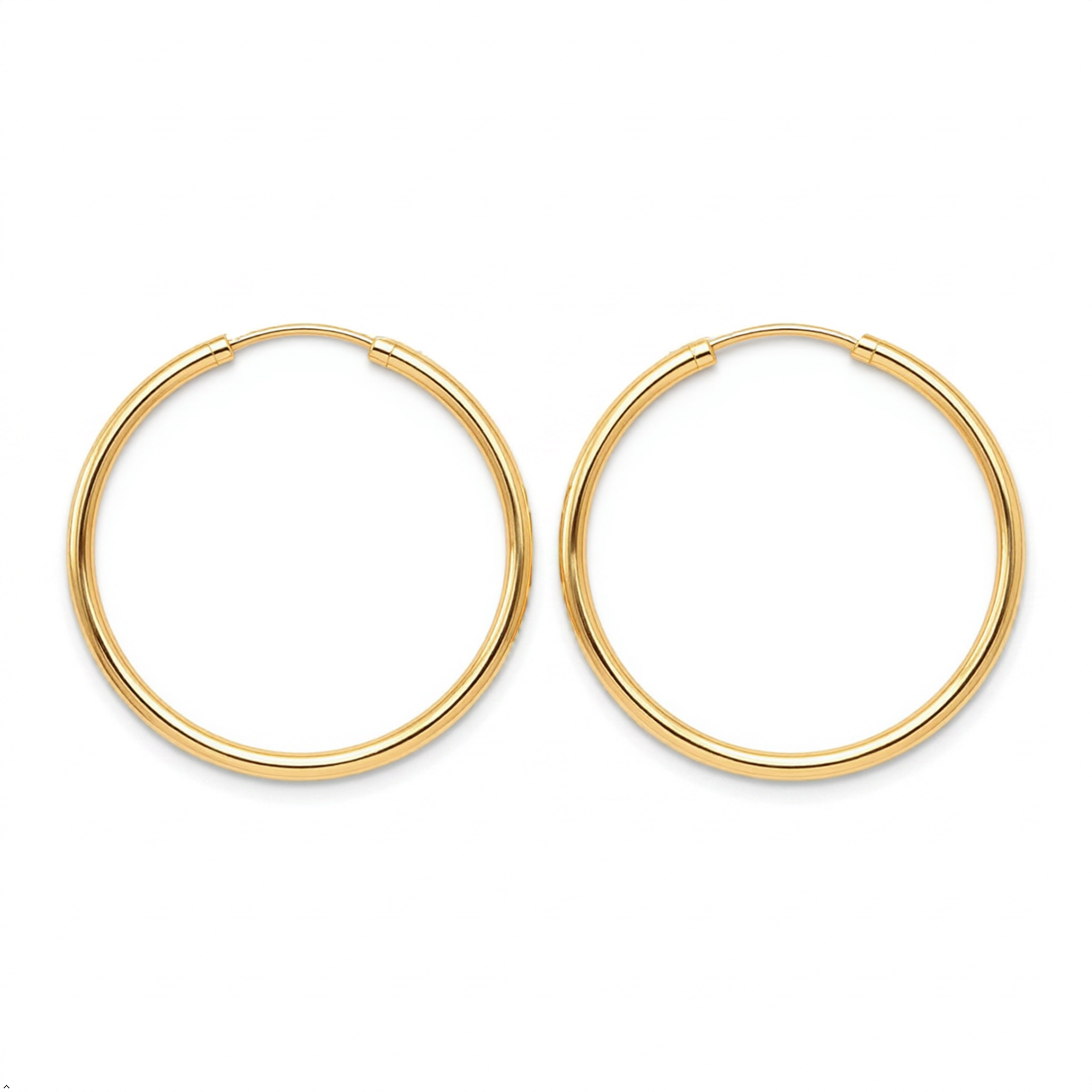 Bria By Saar Copper Gold-Plated Adjustable Cubic Zirconia Stud Earring For Women & Girls | Elegant Sparkling Cz Daily Wear Earrings | Anti-Tarnish Lightweight Fashion Jewellery For Party & Gifting (Pair)