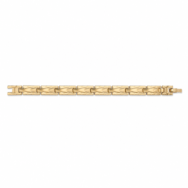 18K Gold Jubilee Style Chain Bracelet For Men & Women | Premium Glossy Finish Anti-Tarnish Bracelet | Stylish Daily Wear Fashion Jewellery For  Casual & Gifting