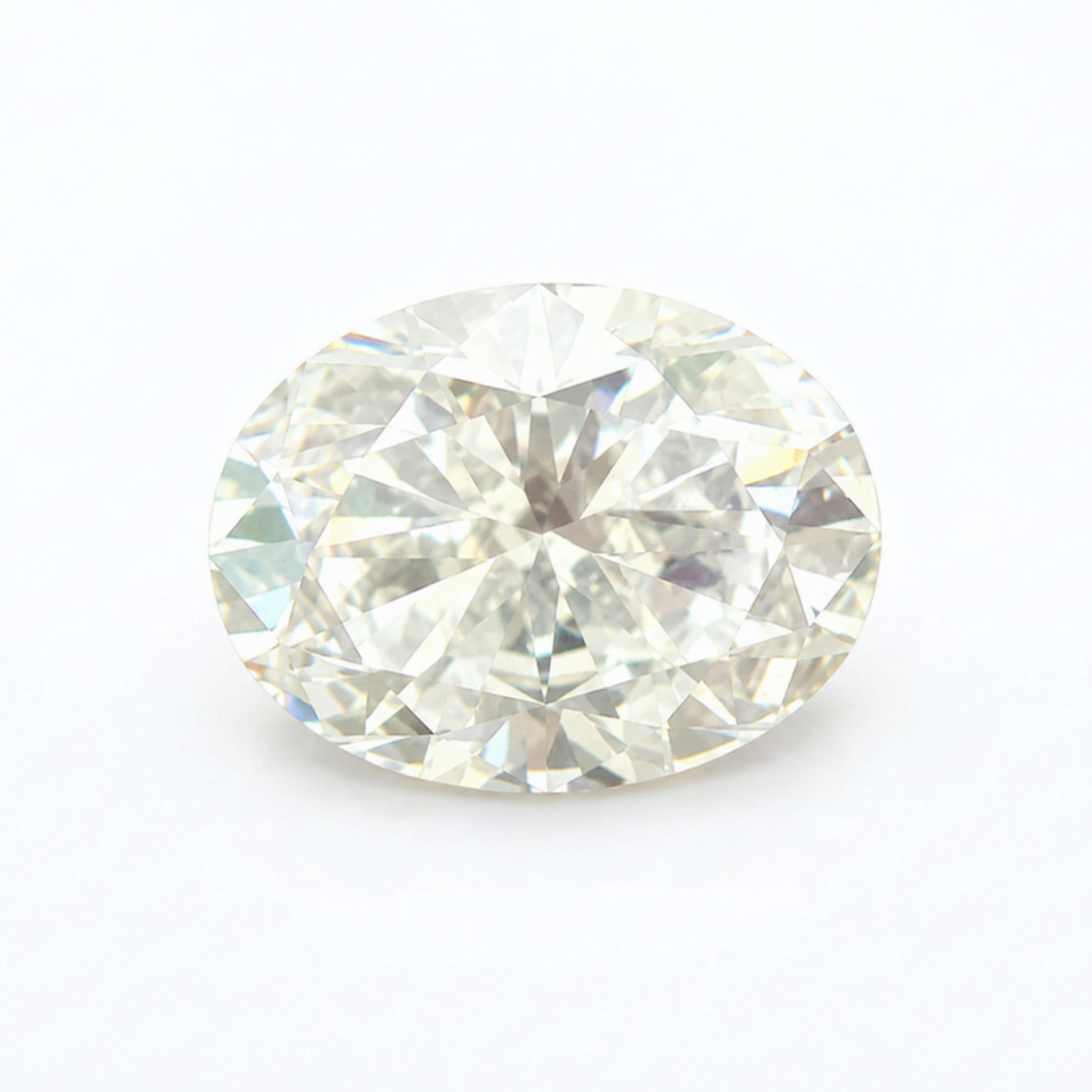 Luxury 1.5 Carat Oval Cut Moissanite Stone 8x6mm D Color VVS Clarity Loose Gemstone with GRA Certificate | Brilliant Diamond-Like Moissanite for Rings, Pendants, Earrings & Custom Jewelry | Men & Women