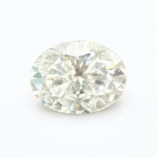 Luxury 1.5 Carat Oval Cut Moissanite Stone 8x6mm D Color VVS Clarity Loose Gemstone with GRA Certificate | Brilliant Diamond-Like Moissanite for Rings, Pendants, Earrings & Custom Jewelry | Men & Women