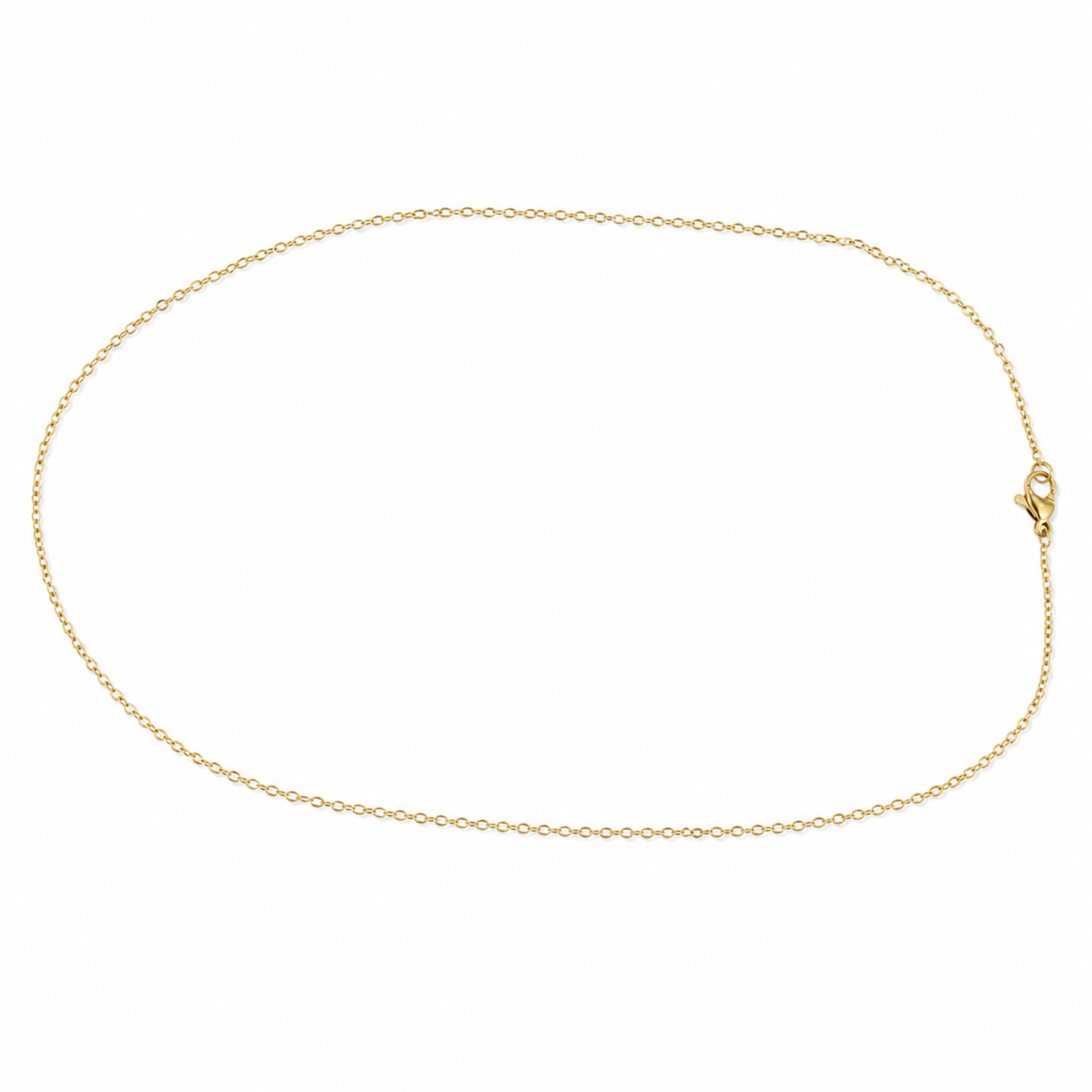 Bria By Saar Stainless Steel Golden Cuban Link Chain For Men & Women | Premium Glossy Finish Anti-Tarnish Necklace Chain | Stylish Hip Hop Fashion Jewellery