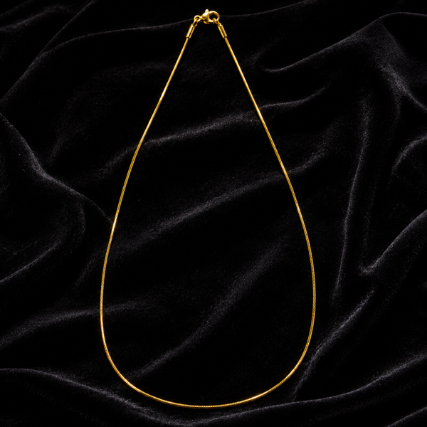 Bria By Saar Stainless Steel Golden Cuban Link Chain For Men & Women | Premium Glossy Finish Anti-Tarnish Necklace Chain | Stylish Hip Hop Fashion Jewellery