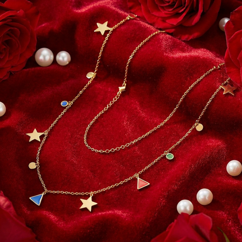 Bria By Saar 18K Gold Belly Chain Waist Chain For Women & Girls | Premium Glossy Finish Anti-Tarnish Fashion Jewellery | Stylish Daily Wear Accessory For Party, Casual & Gifting