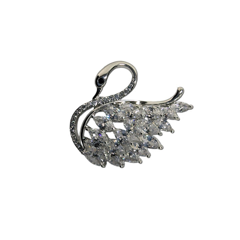 Crystal Flower Brooch 20
