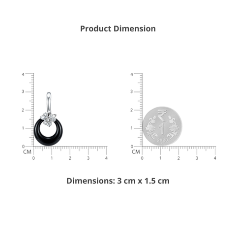 Bria By Saar Copper Gold-Plated Cubic Zirconia Stud Earrings For Women & Girls | Premium Glossy Finish Anti-Tarnish Earrings | Stylish Daily Wear Fashion Jewellery For Party, Casual & Gifting (Pair)
