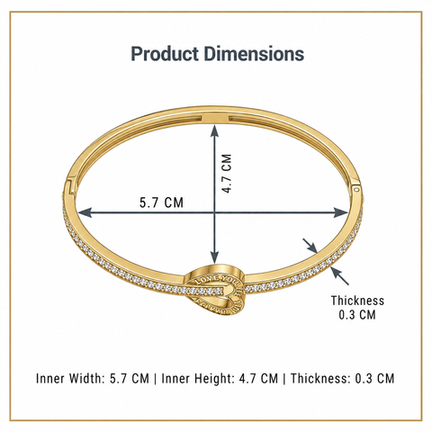 Bria By Saar Stainless Steel Golden Adjustable Gold Plated Kada Bracelet With Greek Key Pattern For Women | Premium Anti-Tarnish Open Cuff Bracelet | Stylish Daily Wear Fashion Jewellery