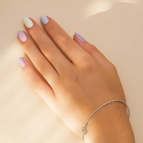 BRIA BY SAAR 925 Sterling Silver Minimalist Adjustable Bracelet for Women & Girls | Sleek Daily Wear Fine Jewellery | Elegant Versatile Chain for Layering | Hypoallergenic & Skin-Friendly Gift