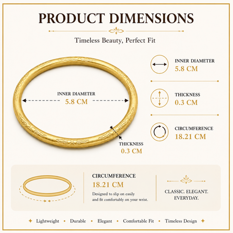 Bria By Saar 18K Gold Cubic Zirconia Gold-Plated Bracelet For Men & Women | Premium Glossy Finish Anti-Tarnish Bracelet | Stylish Daily Wear Fashion Jewellery For Party, Casual & Gifting