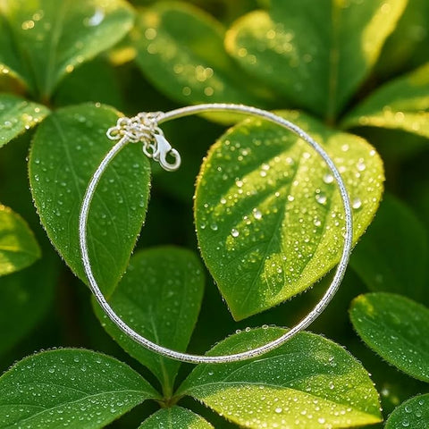 925 Sterling Silver Adjustable Bracelet for Girls & Women | Elegant Minimalist Jewellery | Perfect for Parties, Weddings, Festivals & Special Occasions
